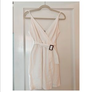 Crisp Linen Mini Dress